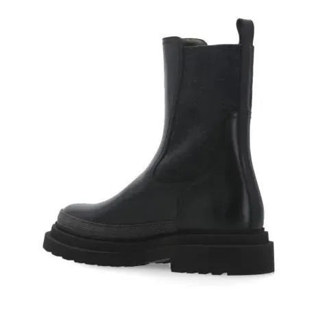   Brunello Cucinelli  Black Leather Chelsea Boots Black  Stiefel 