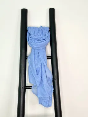 Cashmere Schal Sky Blue