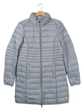 Esprit Daunenmantel blau Steppmuster Casual-Look