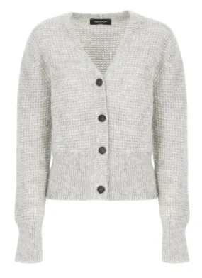   Fabiana Filippi  Grey Long Sleeve Cardigan Grey  Strickjacke 