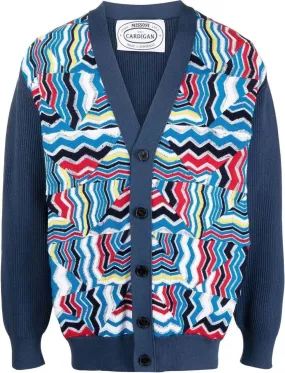   Missoni  cardigan blue blau  Pullover 
