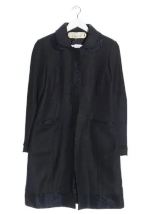 Schumacher Wollmantel hellgrau-blau Casual-Look