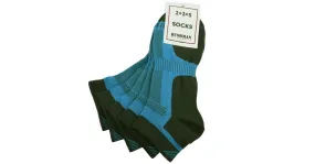 Unisex-Socken BUSHMAN SHORT Set 2.5 blau
